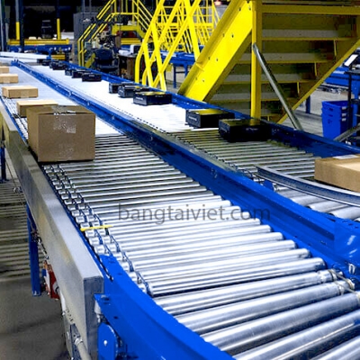 Băng tải con lăn inox